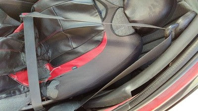 03-05 Chevy Cavalier Driver Left Front Seat Belt Retractor Shoulder Graphite 12C
