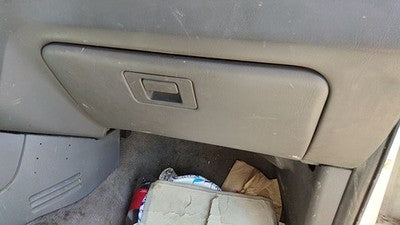 2001-2002 Ford Explorer Glove Box Assembly Complete Door With Latch Oem Gray Rt