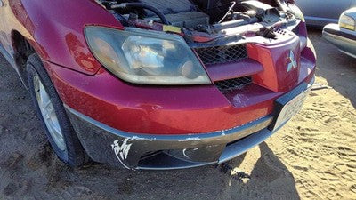 2003-2006 Mitsubishi Outlander Front Bumper Cover Assembly Oem Red Mn133214