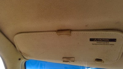 1993 Saturn Sw2 Driver Left Sun Visor Oem Tan