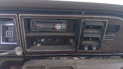 1979 Ford Van E250 Trim Bezel Around Radio Surround Dash Panel Oem