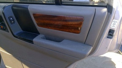 1994 Jeep Grand Cherokee Passenger Right Rear Inside Door Trim Panel Back Brown