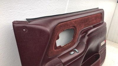 95 Chevy Silverado 1500 Passenger Right Front Inside Door Trim Panel Oem Red