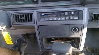 1988-1992 Cutlass 2 Door Trim Bezel Around Radio Surround Dash Panel Oem Gray