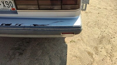 1990-1991 Olds 88 Rear Bumper Cover Assembly Oem Back Gray 25556243
