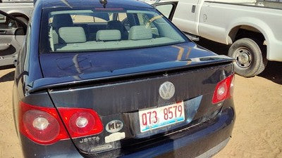 2006 Vw Jetta Rear Spoiler Back Wing Oem Blue