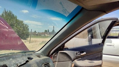 1995 Honda Accord Passenger Right A Pillar Trim Windshield Post Panel Oem Gray