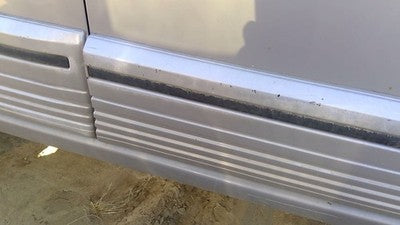 1994 Jeep Grand Cherokee Passenger Right Front Moulding From Door Trim Silver