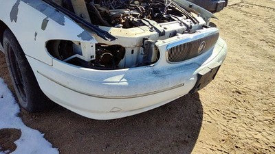 1997-2003 Buick Century Front Bumper Cover Assembly Oem White 12369156