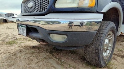 1999-2004 Ford F150 Front Bumper Assembly With Brackets Oem Chrome Xl3z17757aa