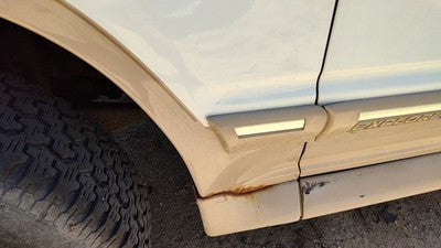 1993 Ford Explorer Driver Left Moulding From Fender Oem Trim Strip White