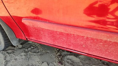 95-05 Chevy Cavalier Driver Left Front Moulding From Door Oem Trim Strip Red 74U