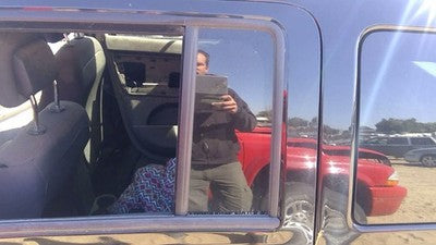 2007-2017 Jeep Patriot Driver Left Rear Vent Window Back Door Glass With Frame