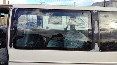 1985-2005 Gmc Safari Driver Left Forward Quarter Glass Back Side Window Oem