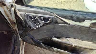 98 Subaru Legacy Rhd Postal Right Front Inside Door Trim Panel Wth Switches Gray