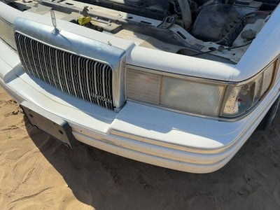 1990-1994 Lincoln Town Car Complete Header Panel Assembly Oem White Wt F2Vy8190A