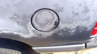 1993 Ford Explorer Fuel Tank Door With Hinge Gas Lid Oem Filler Silver
