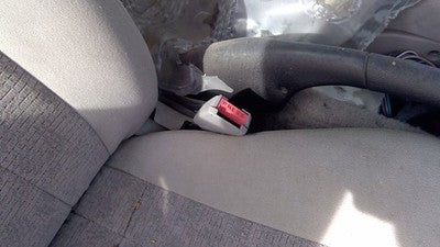 1998 Saturn Sw2 Passenger Right Front Seat Belt Buckle Receiver Oem Gray