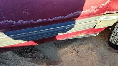 1990 Olds 88 Passenger Right Front Moulding From Door Oem Trim Strip