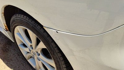 2007-2009 Mazda 3 Rear Bumper Cover Assembly Oem Back White 34K Bap850221ebb