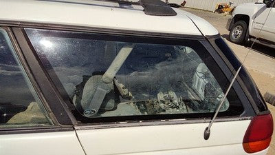 1995-1999 Subaru Legacy Rhd Postal Left Rear Quarter Glass Back Side Window Oem