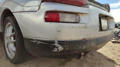 2000-2005 Mitsubishi Eclipse Rear Bumper Cover Assembly Back A68 Sterling Silver