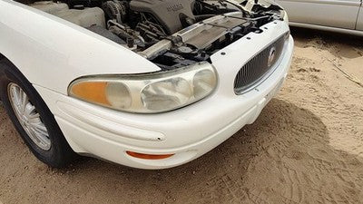 2000-2005 Buick Lesabre Front Bumper Cover Assembly Oem White 40U 25679891