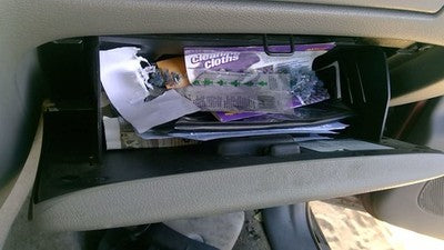 2006 Trail Blazer Glove Box Assembly Complete Door With Latch Oem Gray 28H