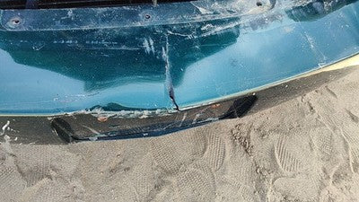 1998-2002 Cadillac Seville Front Bumper Cover Assembly Oem Green 19245378