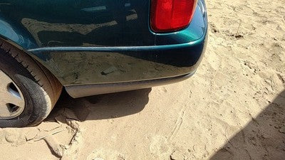 1998-2004 Cadillac Seville Rear Bumper Cover Assembly Oem Back Green 25678020