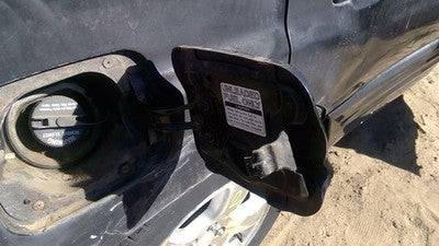 1998-2002 Subaru Forester Fuel Tank Door With Hinge Gas Lid Oem Filler Black