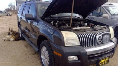 06-10 Mercury Mountaineer Driver Left Rear Knuckle Assembly Stub Axle With Hub