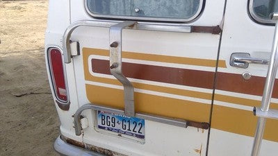 1979 Ford Van E250 Rear Spare Tire Carrier Oem Back