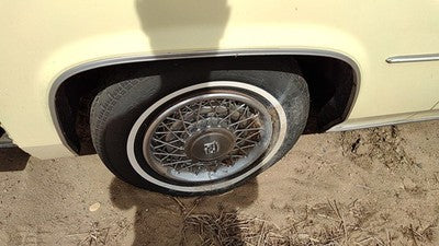 1980 Cadillac Deville Driver Left Front Wheel Flare Moulding Oem Chrome Trim