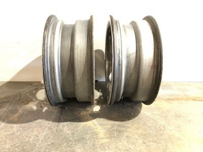 91-92 Rodeo Set Of 4 15 Steel Wheels With Trim Rings & Hub Caps Wheel Cover