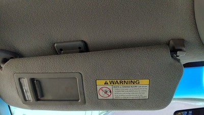 1997 Ford Expedition Driver Left Sun Visor Oem Gray F2