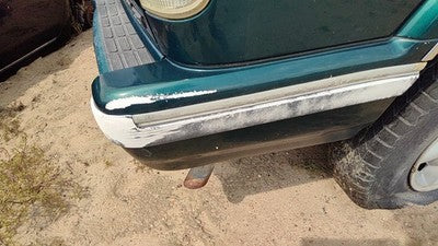 1996 S10 Blazer Passenger Right Rear Moulding Bumper End Cap Oem Green