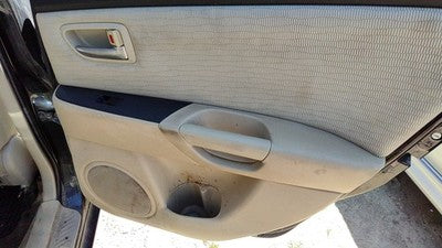 07-09 3 Passenger Right Rear Inside Door Trim Panel With Switches Back Beige Br7