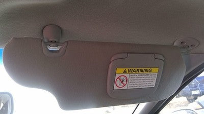 1998 Ford Taurus Passenger Right Sun Visor Oem Gray