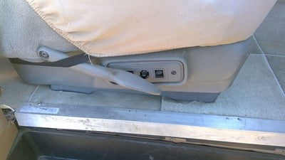 1995 Chevy Astro Passenger Right Side Power Seat Switch With Trim Panel Oem Tan