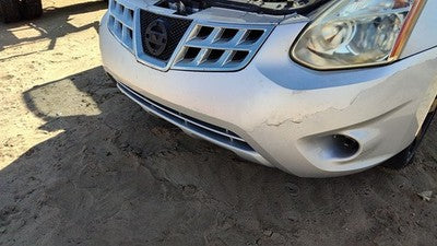 2011-2015 Nissan Rogue Front Bumper Cover Assembly Oem Silver K23 620221Vk0h