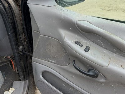 00-02 Expedition Passenger Right Front Door Trim Panel With Switches Gray 12