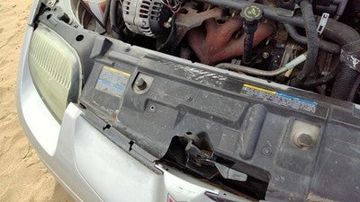 95-05 Pontiac Sunfire Top Plastic Cover Above Radiator Support Oem Upper Shield