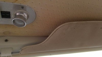 1979 Ford Van E250 Passenger Right Sun Visor Oem Brown