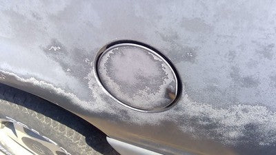 1993 Ford Explorer Fuel Tank Door With Hinge Gas Lid Oem Filler Silver