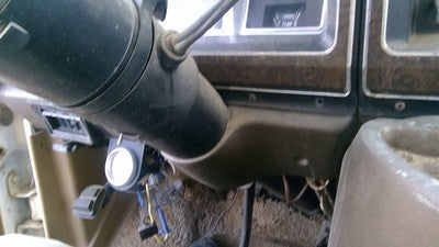 1979 Ford Van E250 Lower Dash Under Column Knee Bolster Trim Panel Oem Brown