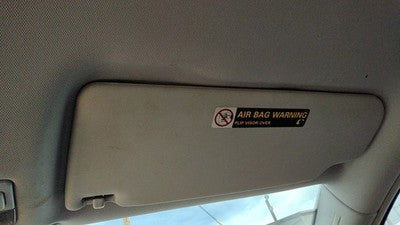 2000-2008 Vw Passat Passenger Right Sun Visor Oem 3B0857552s2f4