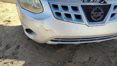 2011-2015 Nissan Rogue Front Bumper Cover Assembly Oem Silver K23 620221Vk0h
