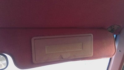1985 Jeep Cherokee Passenger Right Sun Visor Oem Red