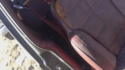 1985 Jeep Cherokee Passenger Right Front Seat Belt Retractor Oem Shoulder Red Rr